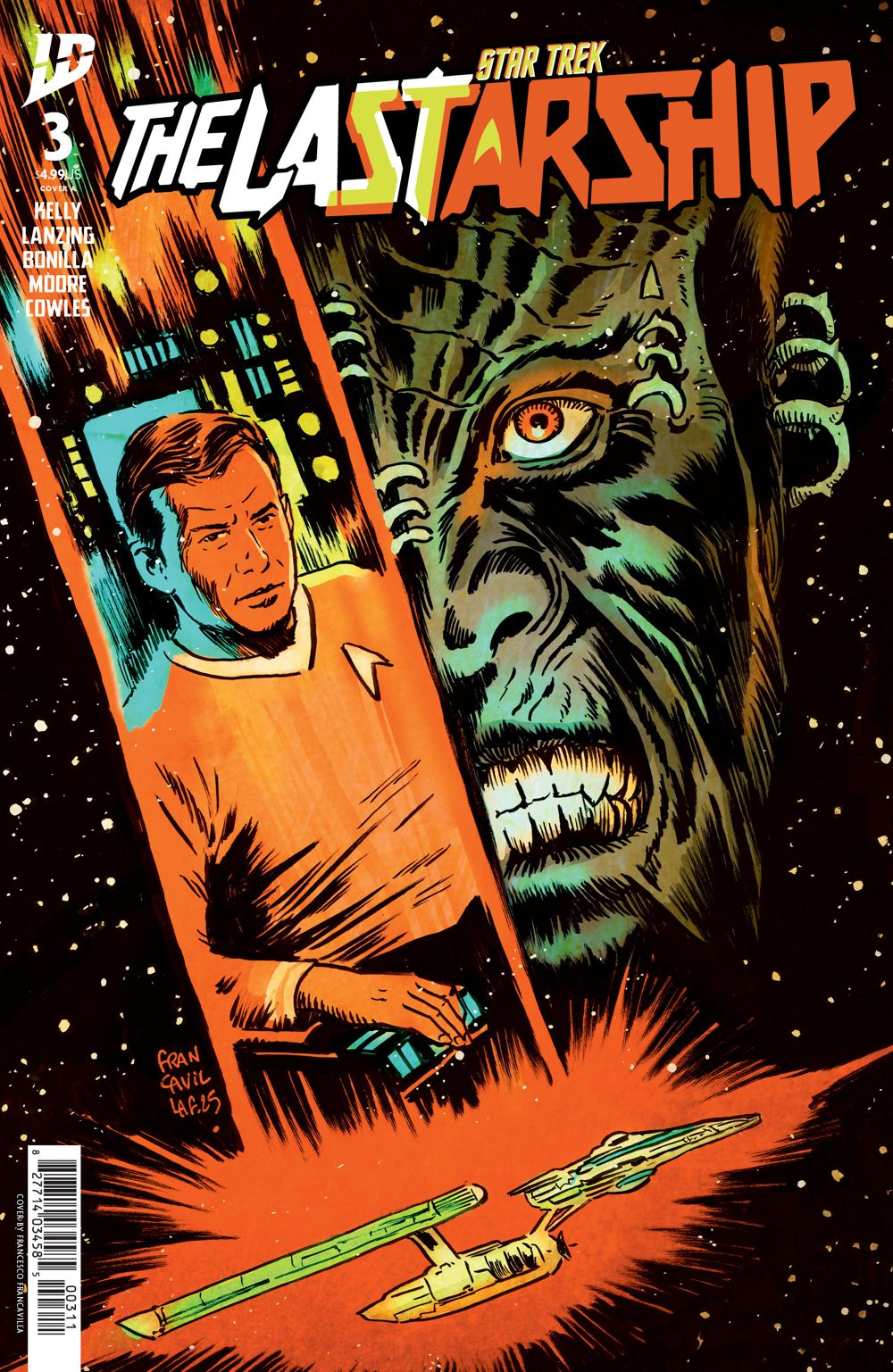 Star Trek The Last Starship #3 (Cover A Francesco Francavilla)