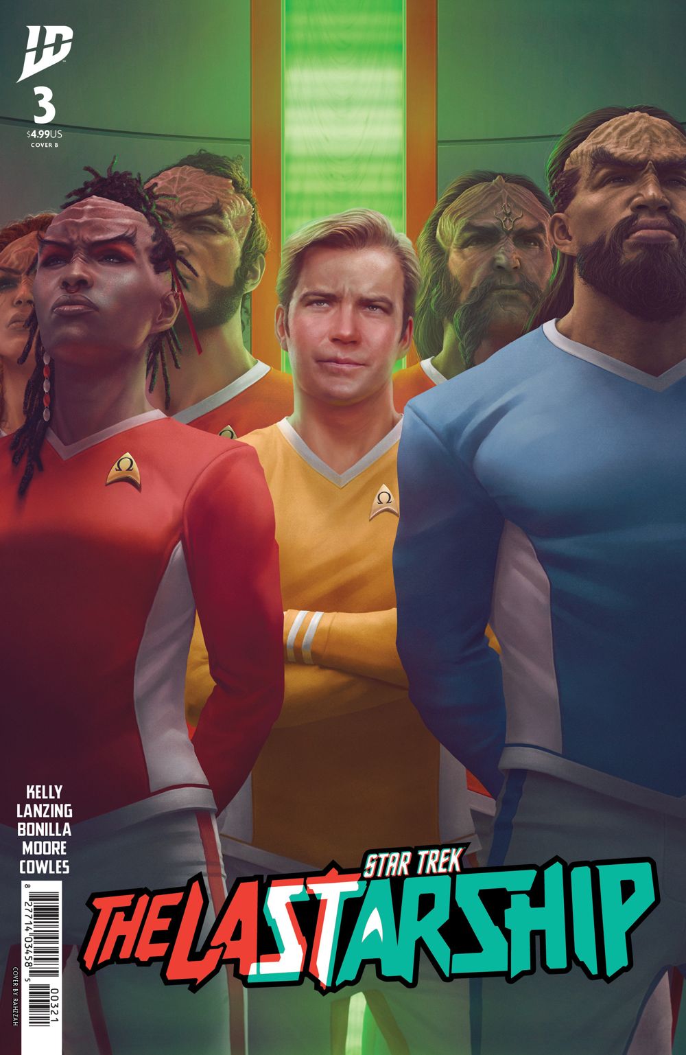 Star Trek The Last Starship #3 (Cover B Rahzzah)