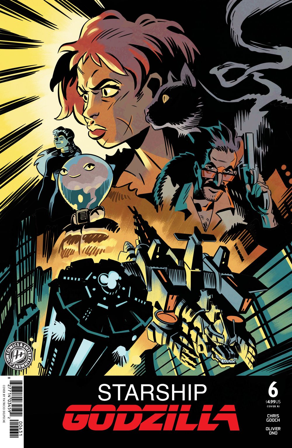 Starship Godzilla #6 (Kai-Sei Era)(Cover C Patricio Delpeche Movie Homage Variant)