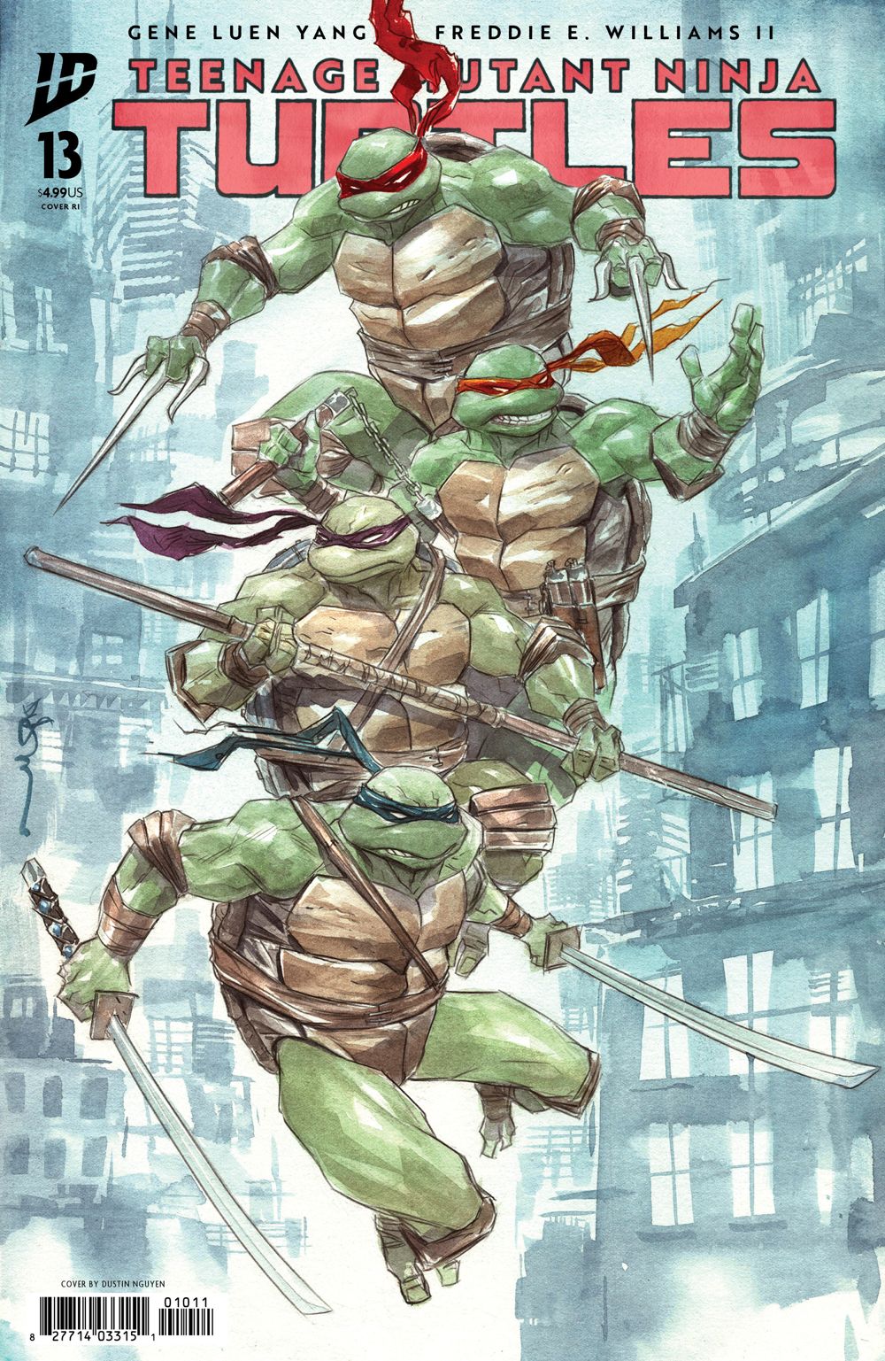 Teenage Mutant Ninja Turtles (2024) #13 (Cover J Dustin Nguyen)