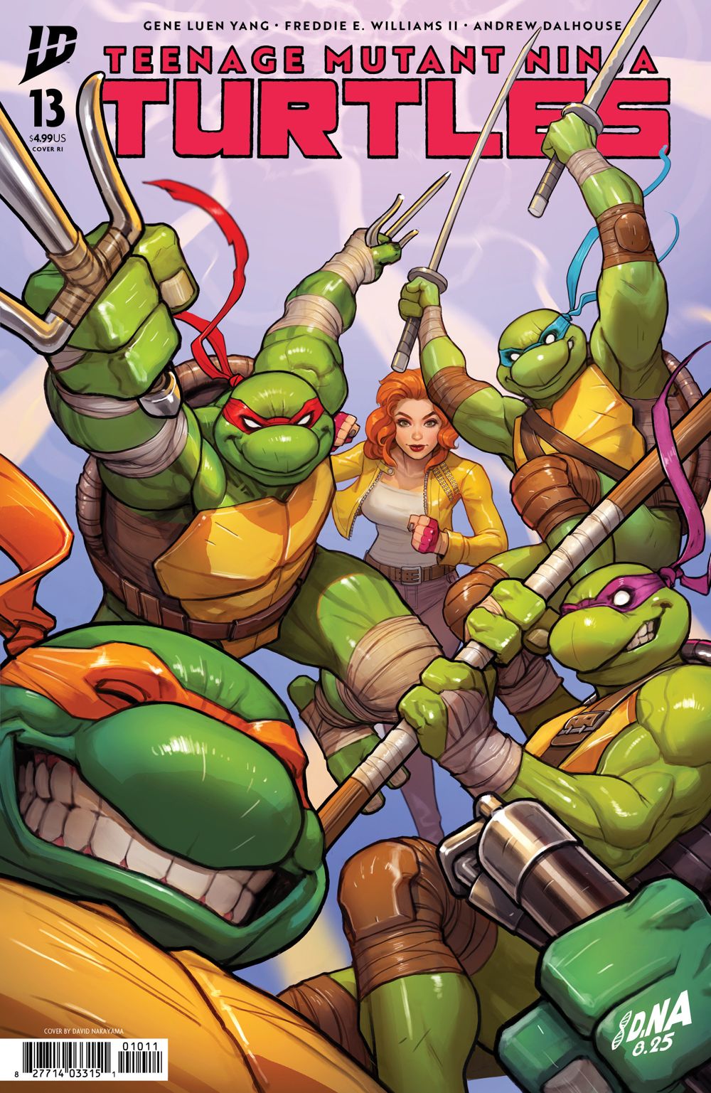 Teenage Mutant Ninja Turtles (2024) #13 (Cover K David Nakayama)