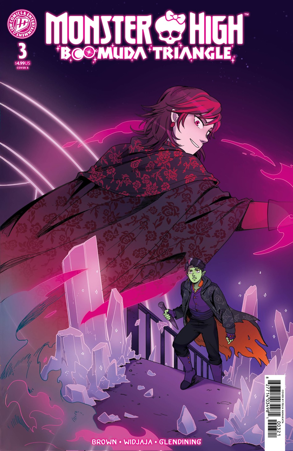 Monster High Boomuda Triangle #3 (Cover B Felia Hanakata Connecting Variant)