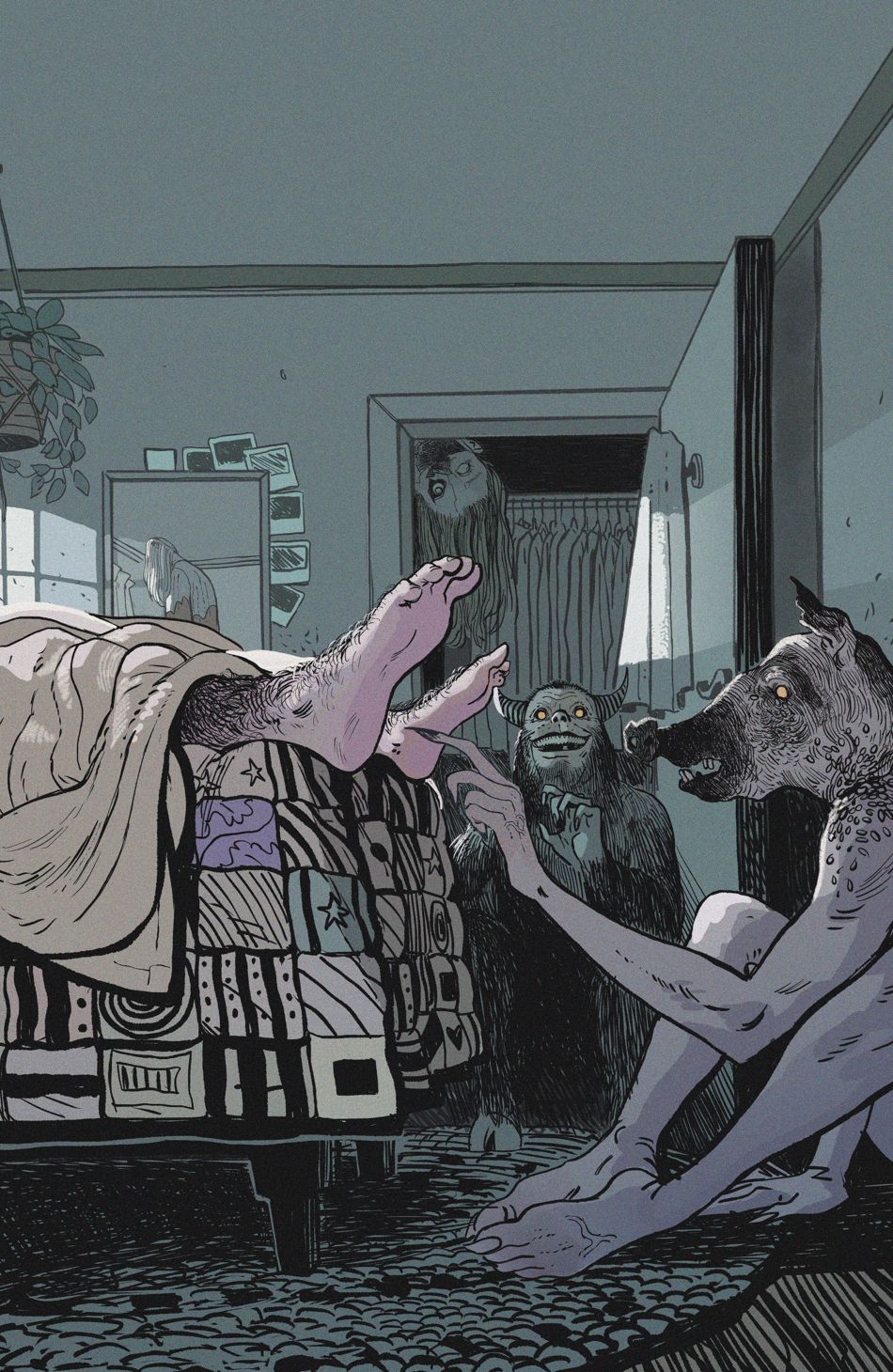 Hello Darkness #20 (Cover C Dillon Snook Full Art Variant)