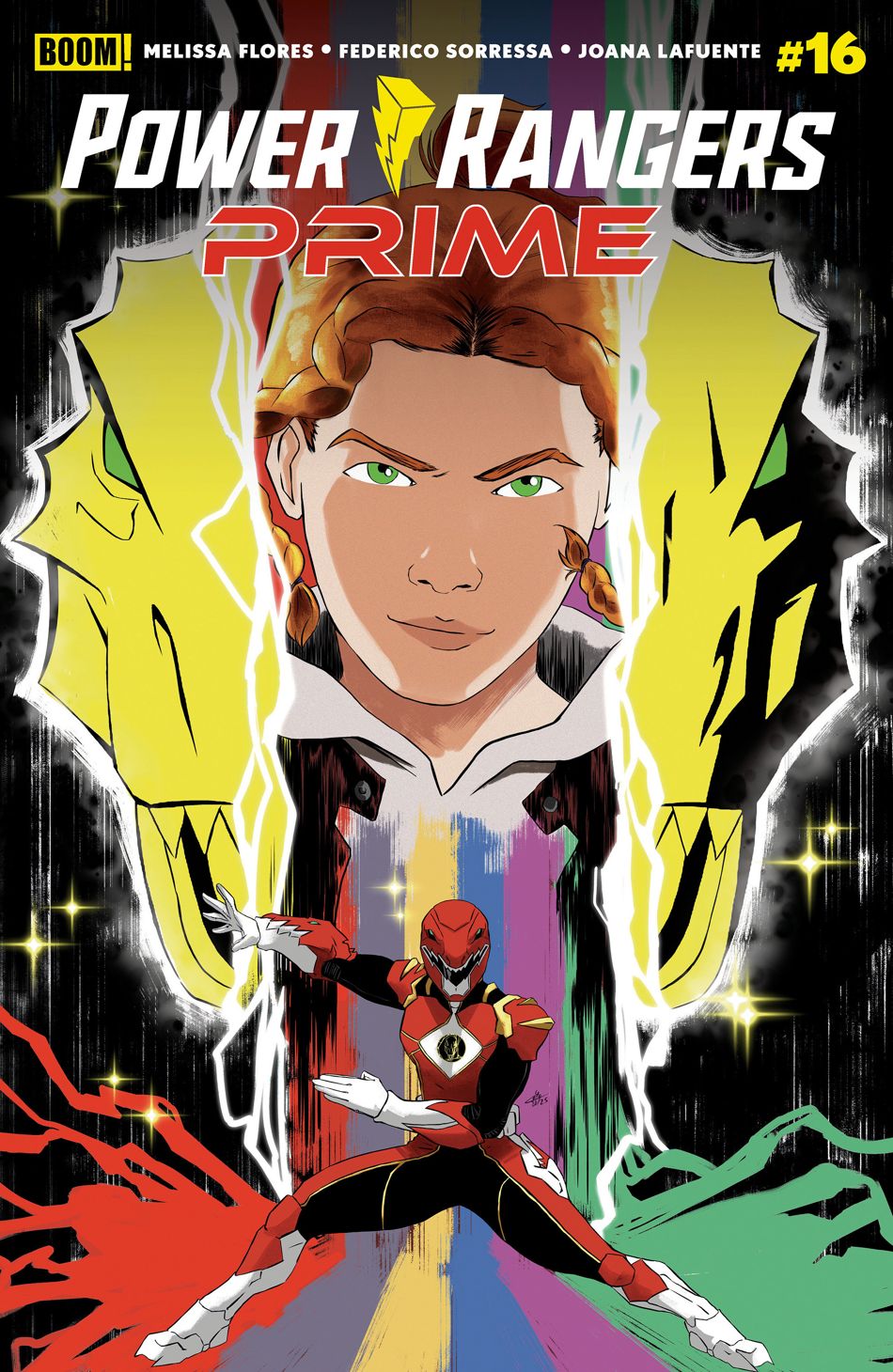 Power Rangers Prime #16 (Cover B Saly Lockheart)