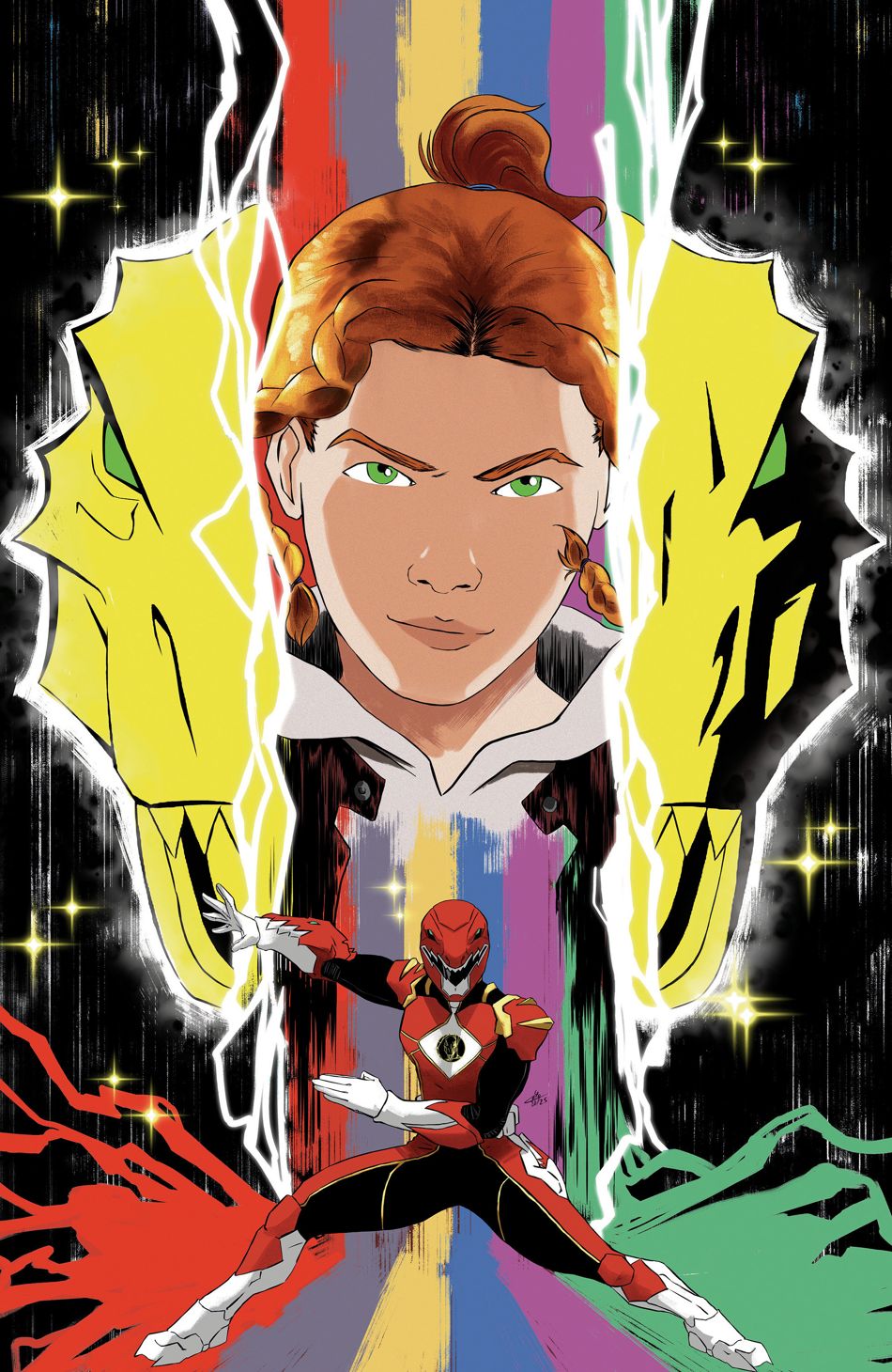 Power Rangers Prime #16 (Cover C Saly Lockheart Full Art Variant)