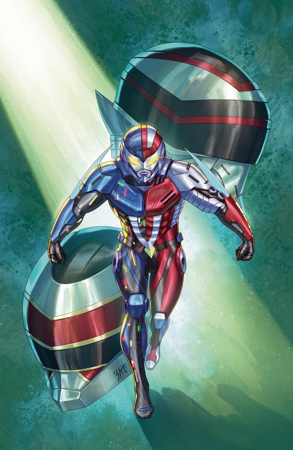 VR Troopers #5 (Cover H Sketch Ellis Full Art Variant)