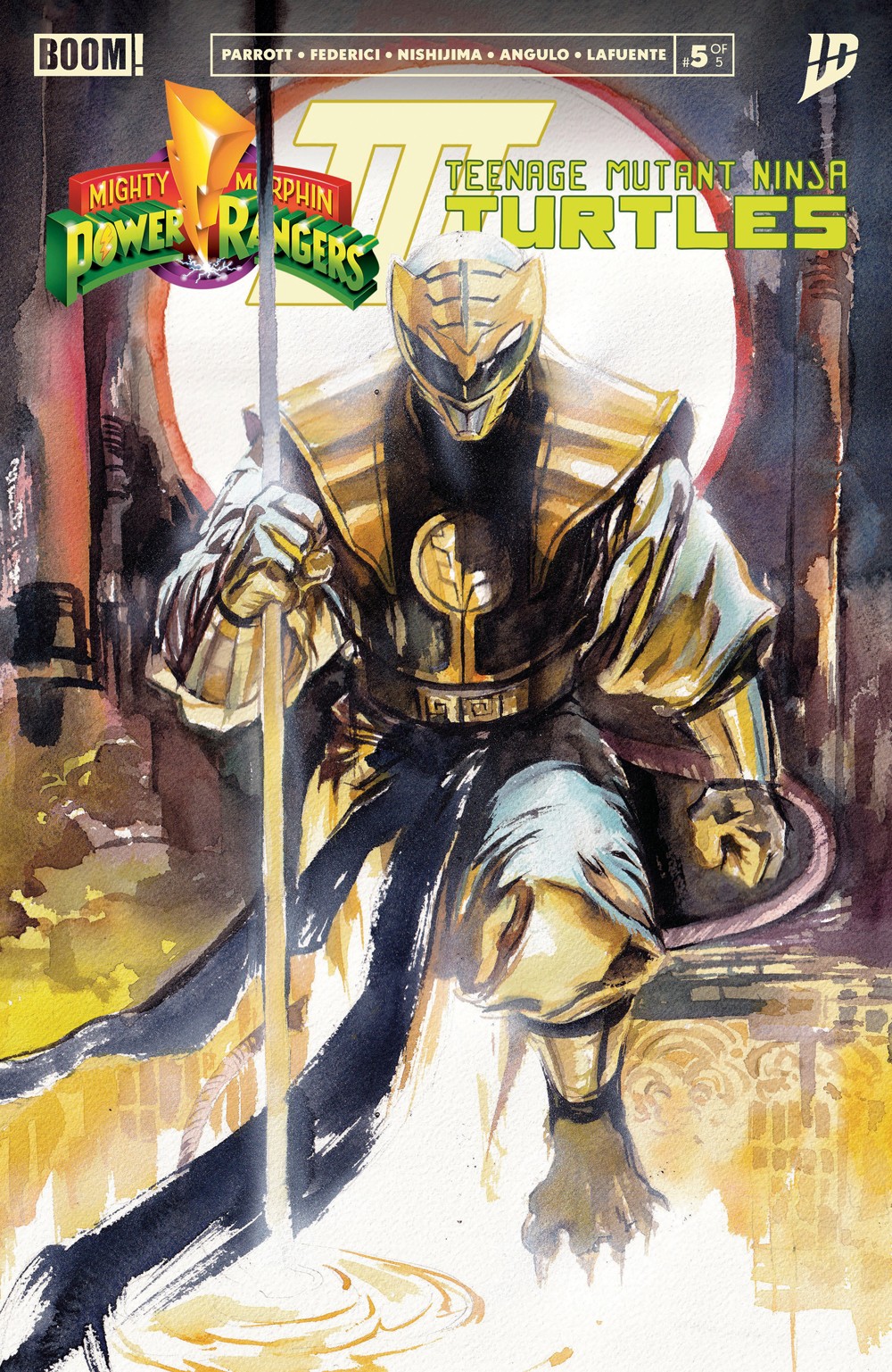 Mighty Morphin Power Rangers/Teenage Mutant Ninja Turtles III #5 (Cover I Ito Reveal Variant)