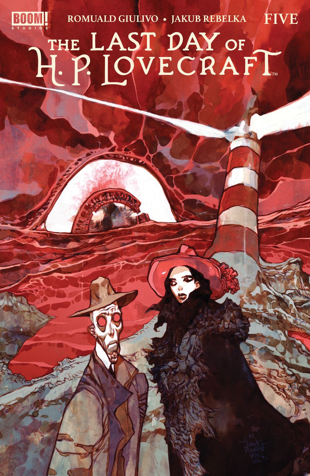 Last Day Of H.P. Lovecraft #5 (Cover A Jakub Rebelka)