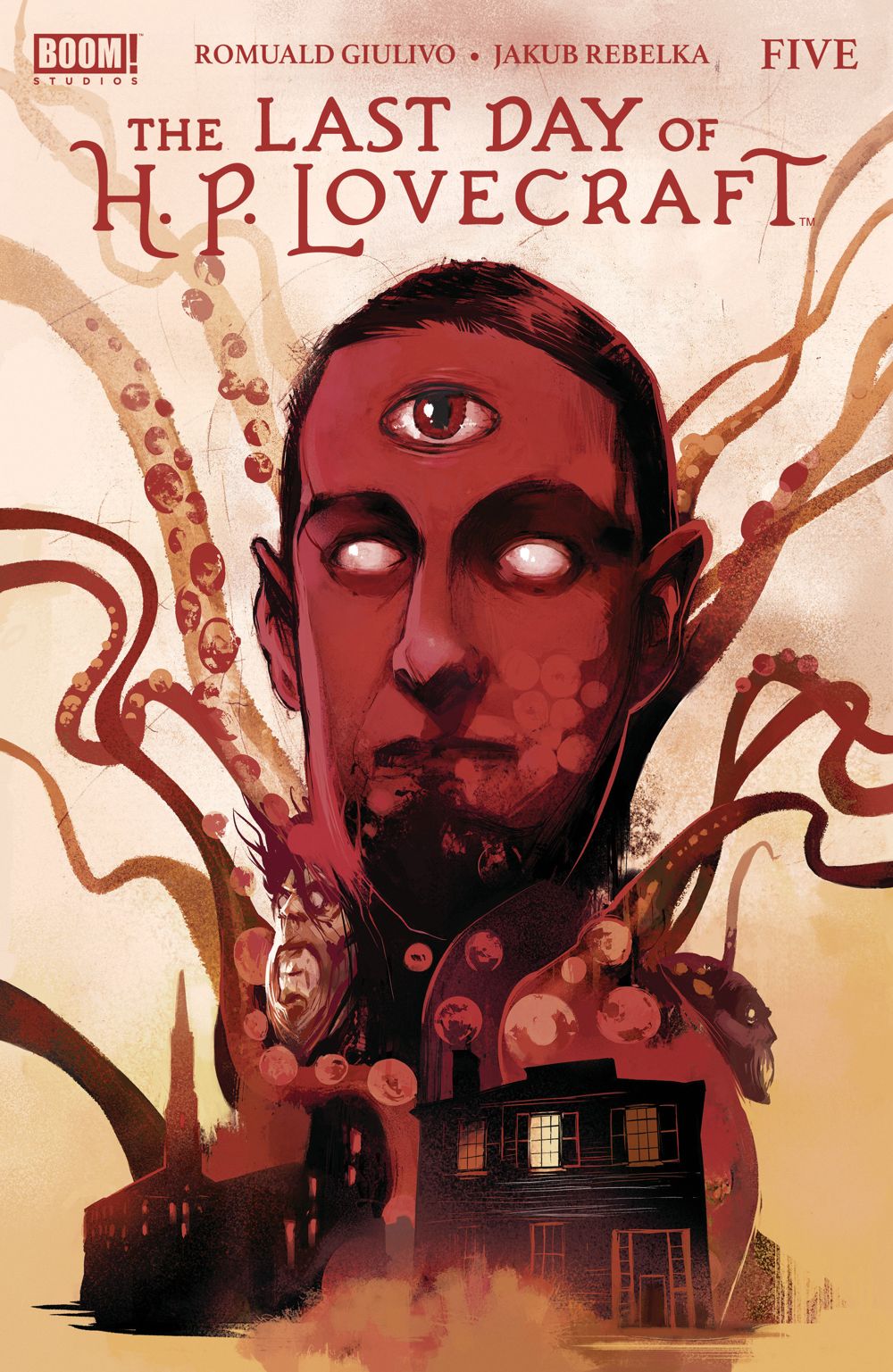 Last Day Of H.P. Lovecraft #5 (Cover B Antonio del Hoyo)