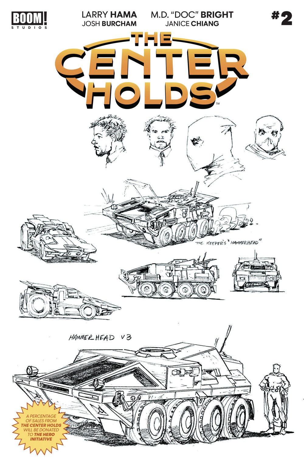 Center Holds #2 (Cover D M.D. Bright Reveal Variant)