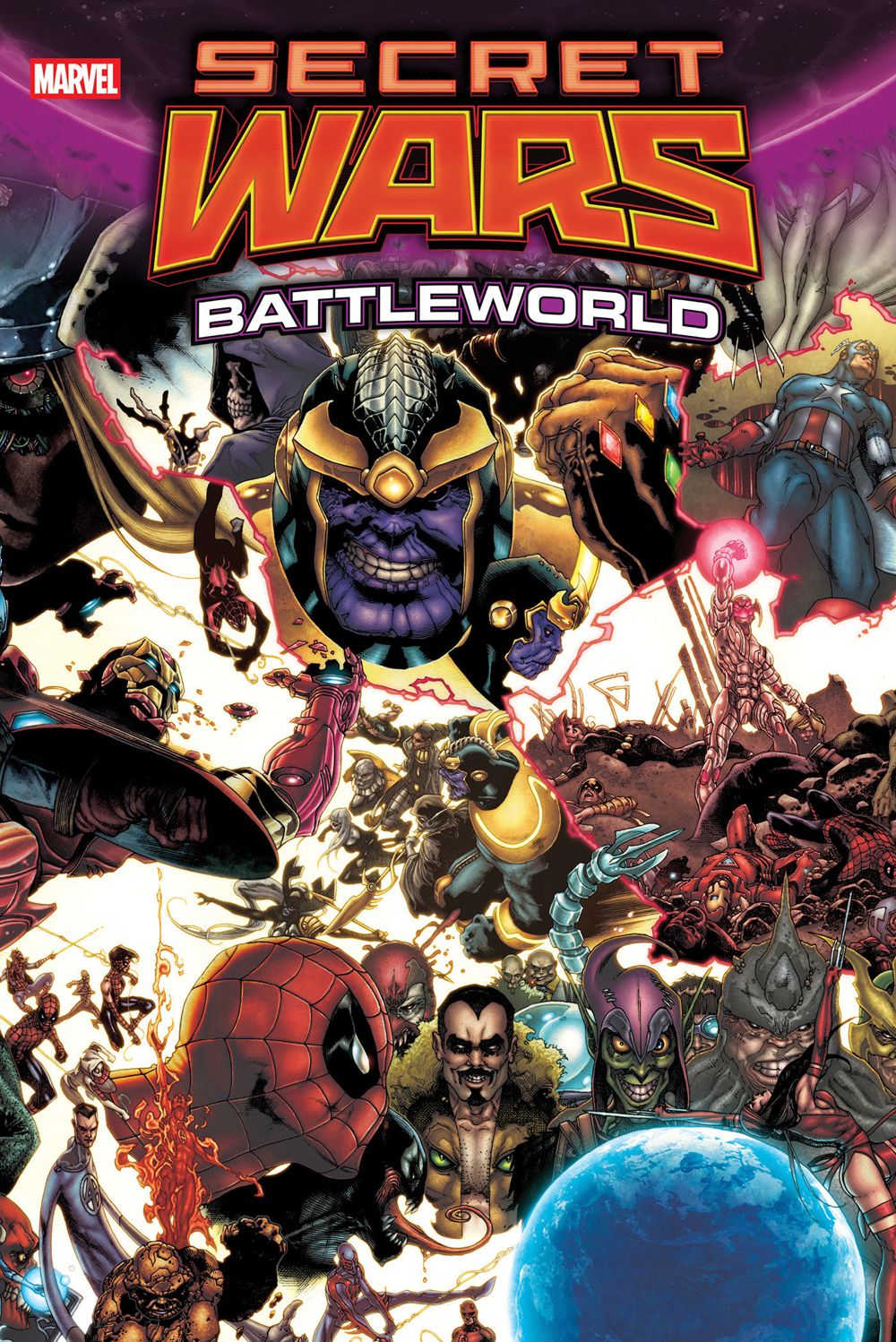 Secret Wars Battleworld Omnibus Volume 2 HC (Cover A Simone Bianchi Book Market Variant)