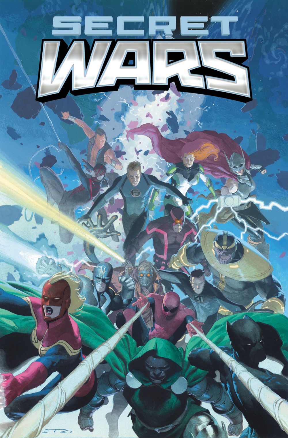 Secret Wars Battleworld Omnibus Volume 2 HC (Cover B Esad Ribic Direct Market Variant)
