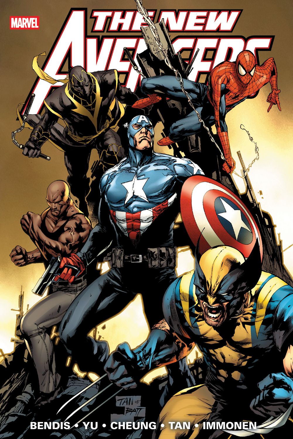 New Avengers Omnibus Volume 2 HC (Cover A Billy Tan Book Market Variant)