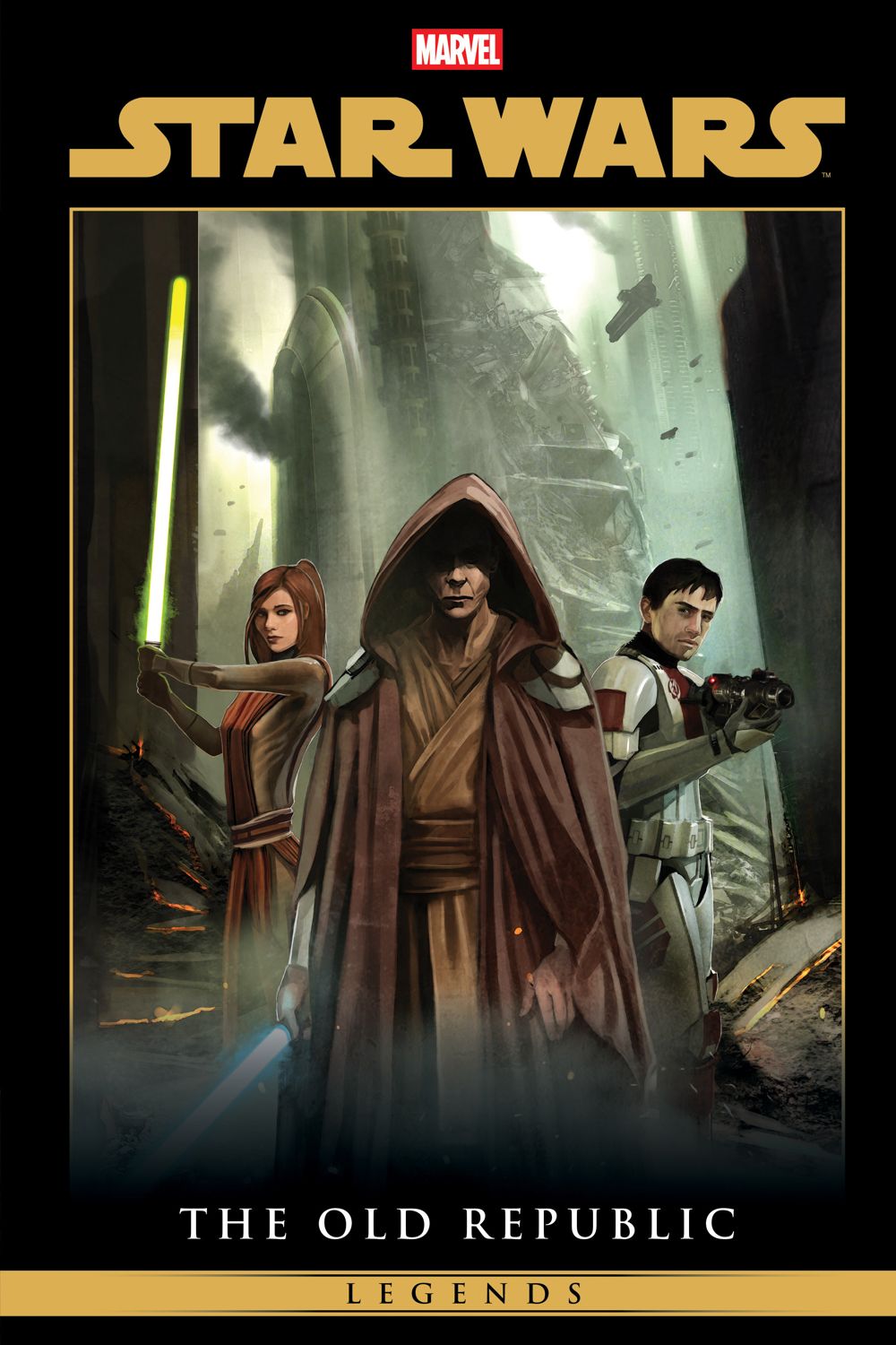 Star Wars Legends The Old Republic Omnibus Volume 2 HC (Cover A Benjamin Carre Book Market Variant)