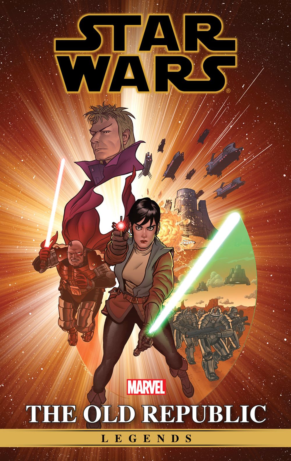Star Wars Legends The Old Republic Omnibus Volume 2 HC (Cover B Joe Quinones Direct Market Variant)