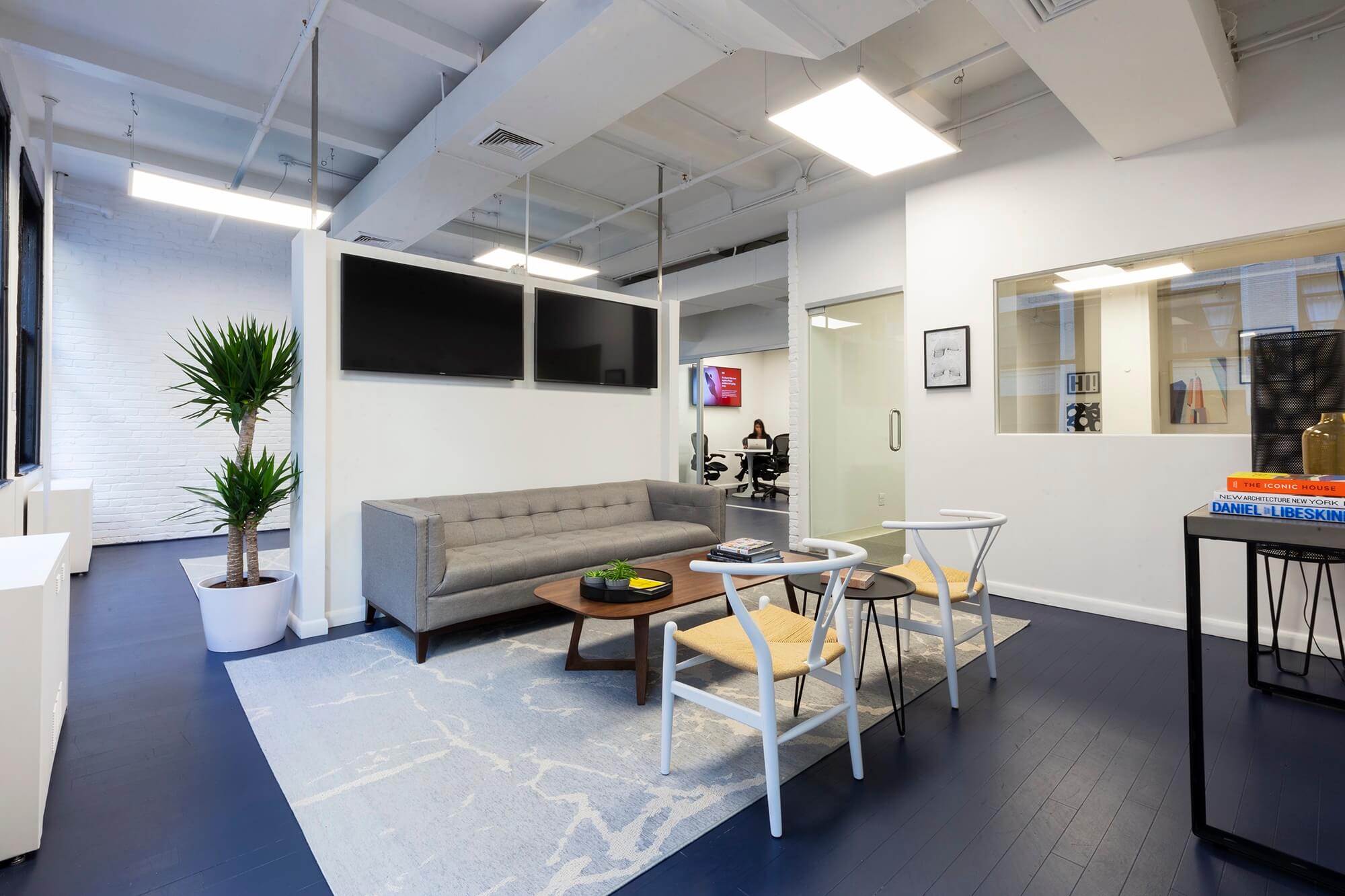 The PropTech Place NYC - Coworking Office Lounge Room