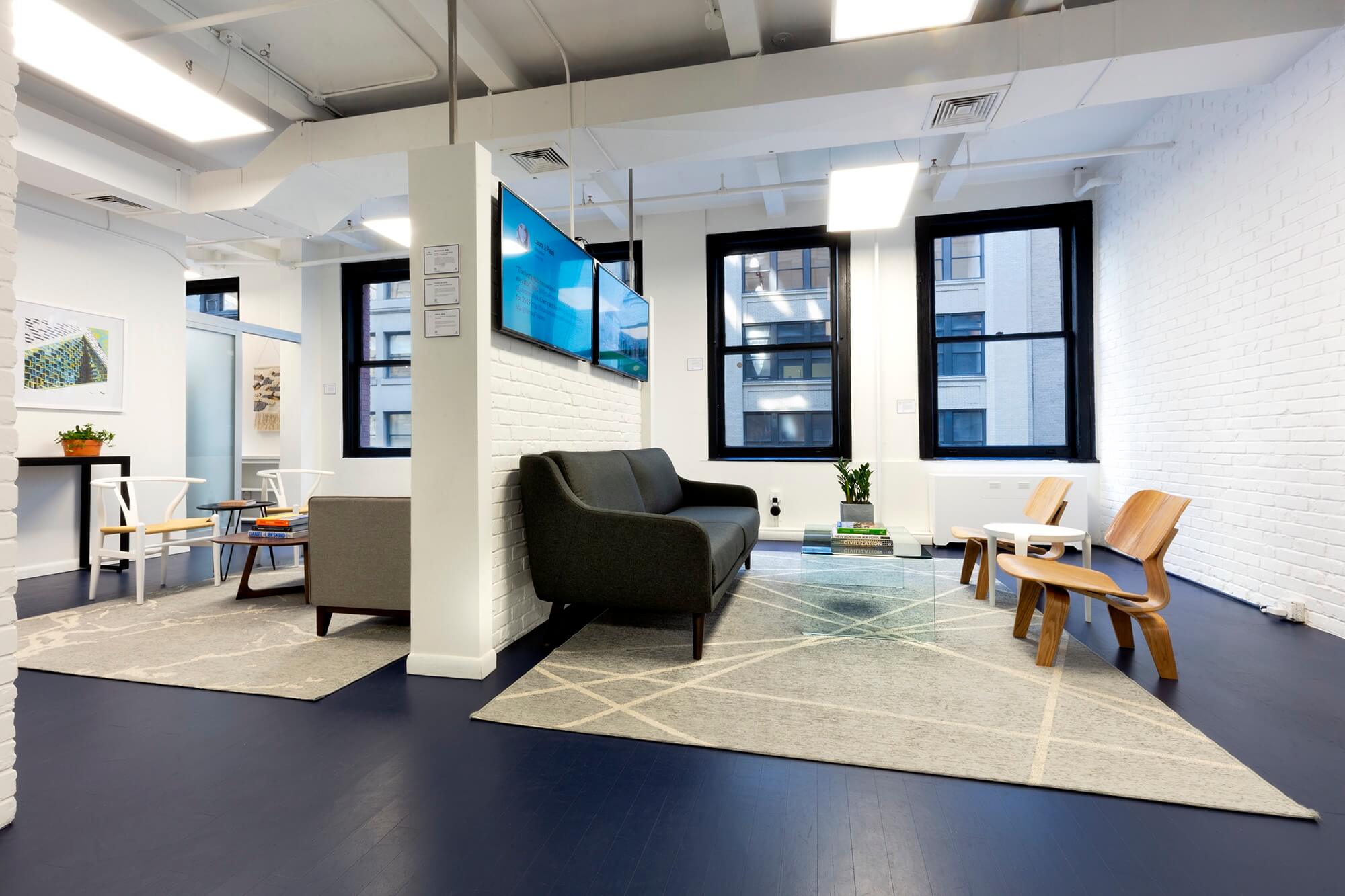 The PropTech Place NYC - Coworking Office Lounge Room