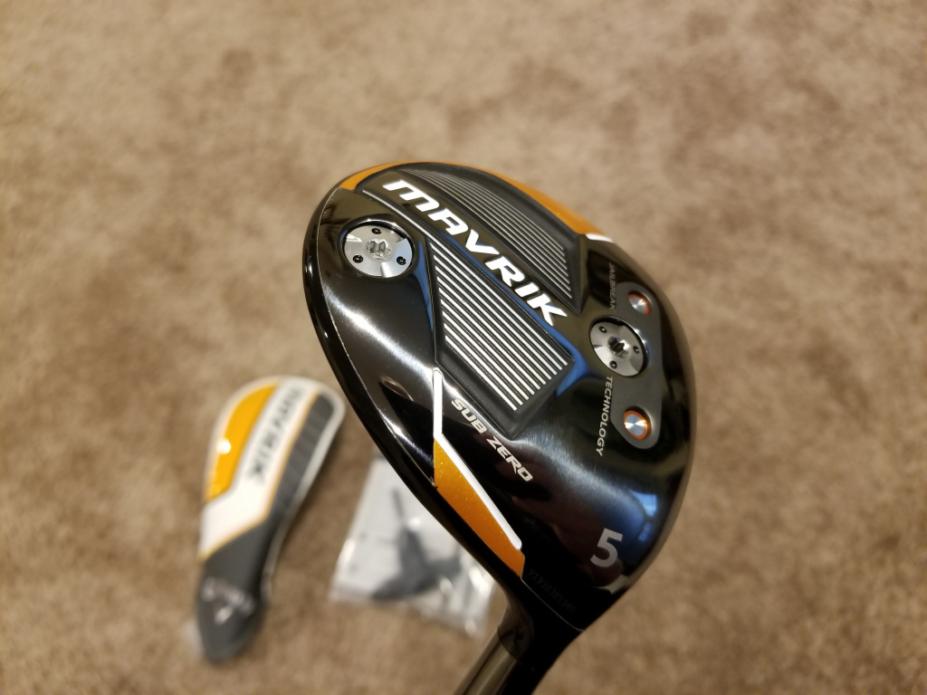 NEW Callaway Mavrik Sub Zero 5 Wood - For Sale Archive-For