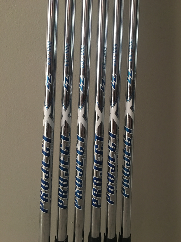 Tiges De Fer Project X LZ 120 6.0 Rigide - 7 Pièces - .355" - Occasion