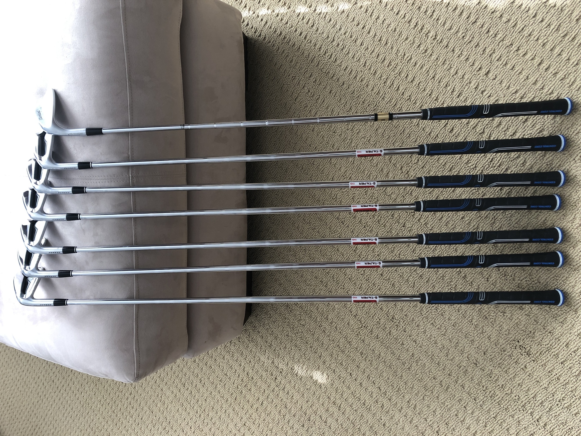 Srixon Z585 5PW irons KBS shafts + Cleveland RTX3 50 degree gap wedge SOLD! For Sale Archive