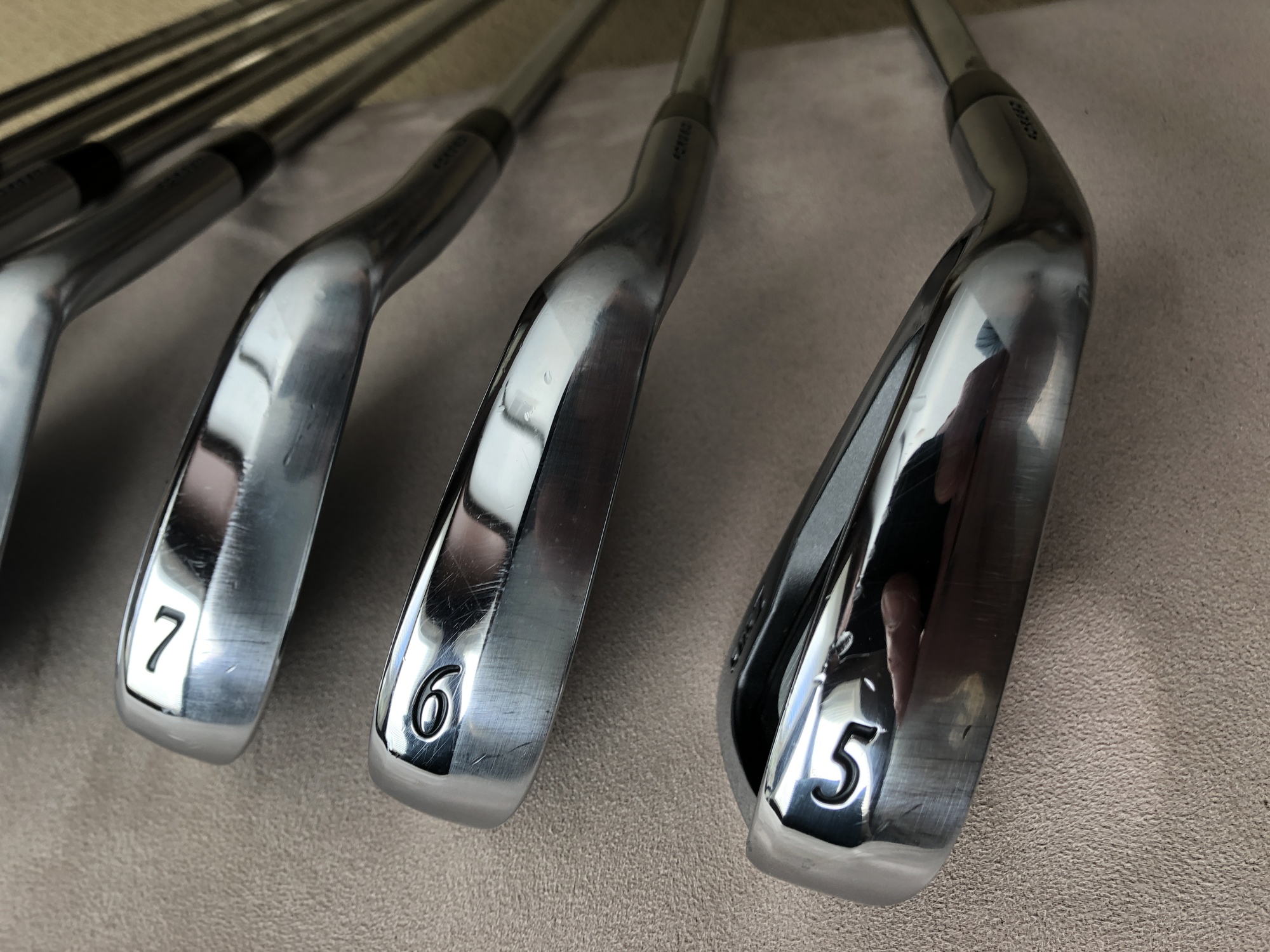Srixon Z585 5PW irons KBS shafts + Cleveland RTX3 50 degree gap wedge SOLD! For Sale Archive