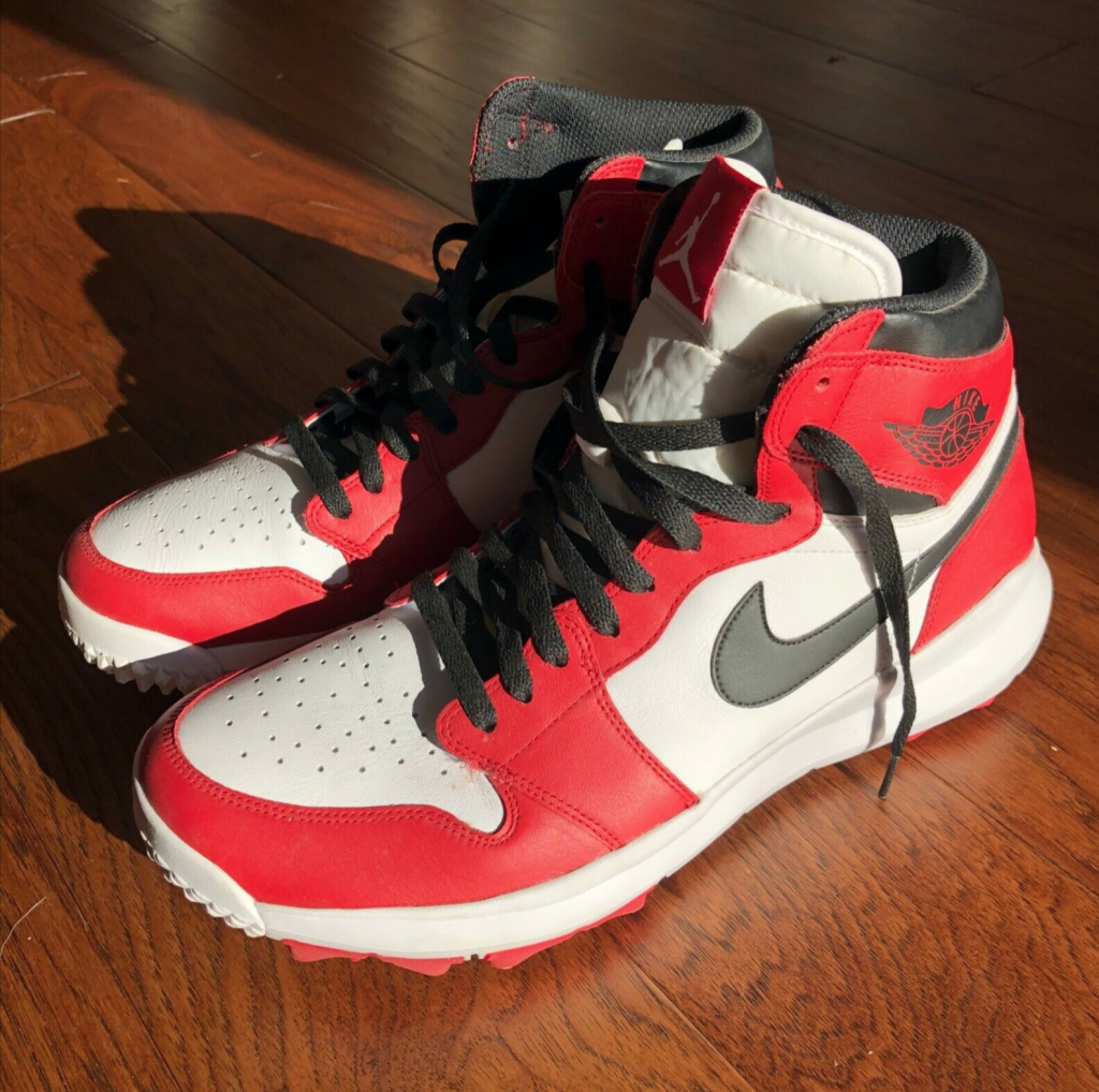 jordan 1 retro golf cleat chicago mens
