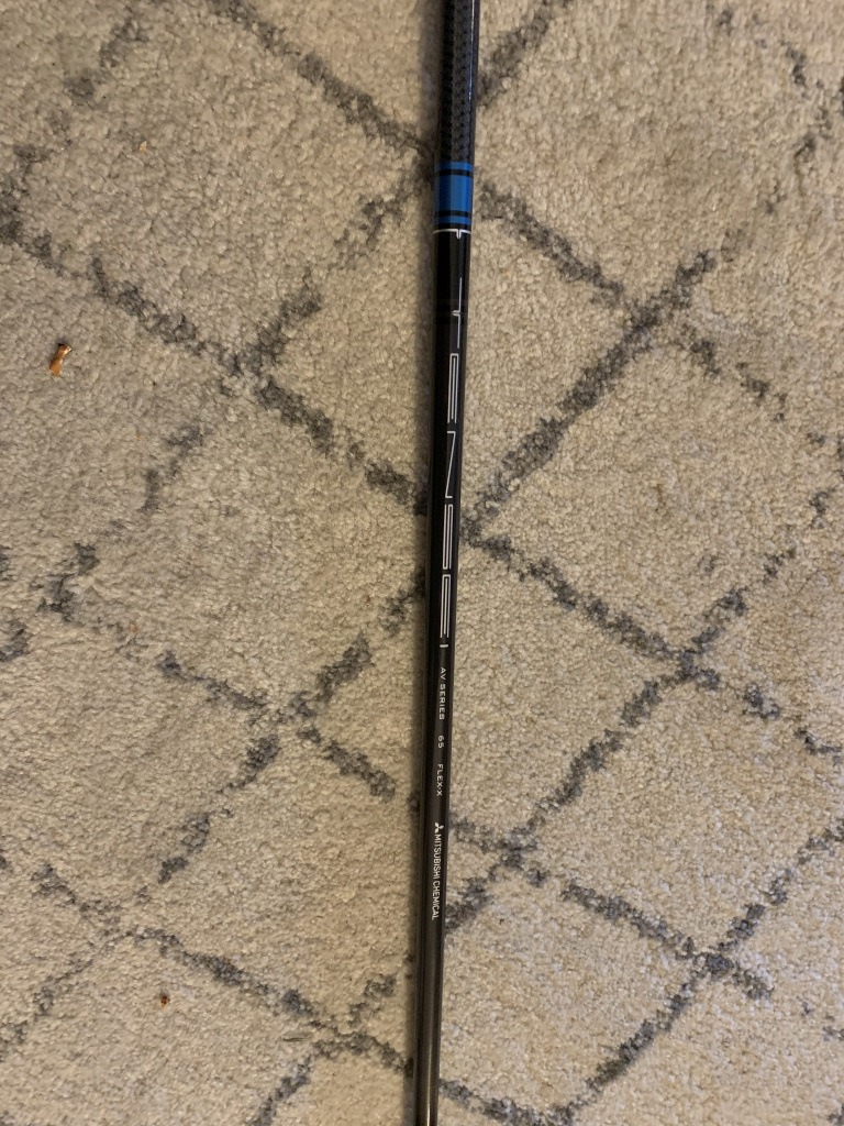 Tensei AV Series Orange 65 Stiff Flex Driver Shaft TaylorMade Adapter A