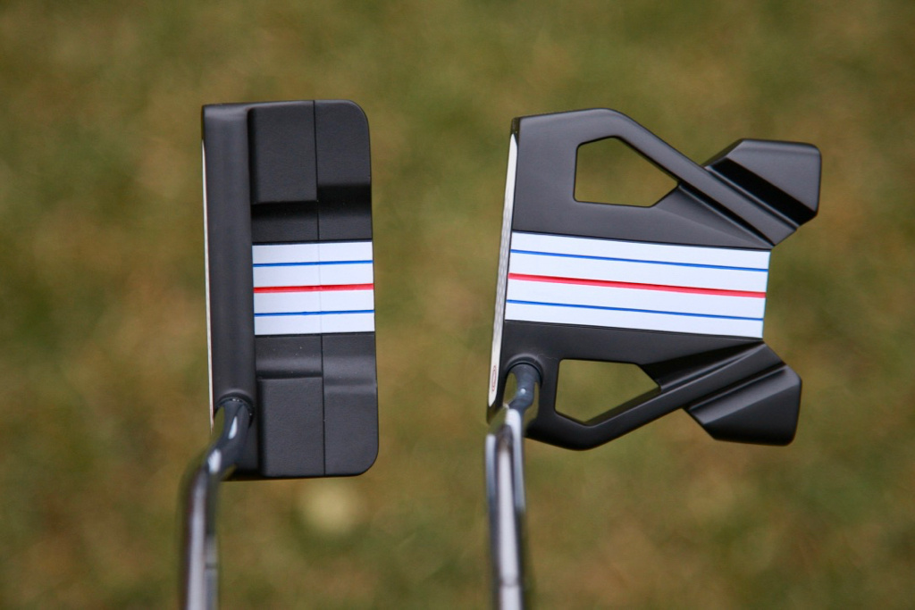 2020 Odyssey Triple Track & Stroke Lab Black putter in hand Pics Tour
