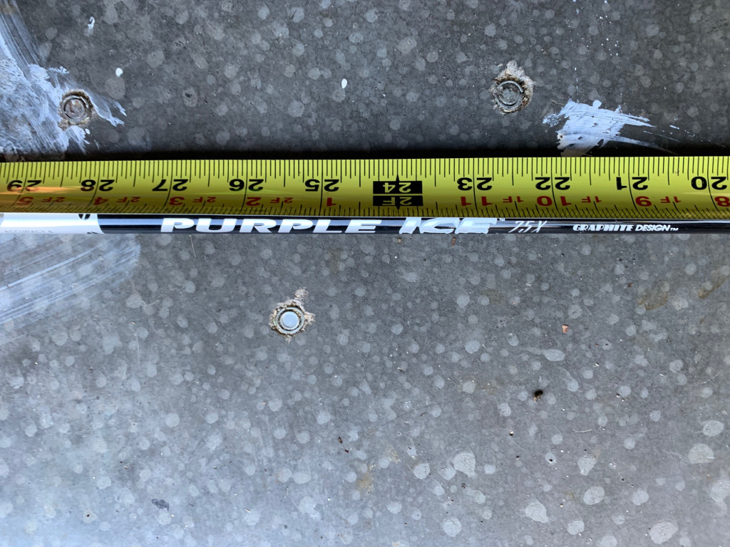 GRAPHITE DESIGN PURPLE ICE 75Xドライバー用シャフト New Graphite Design Purple Ice 75g Regular Flex Graphite Driver