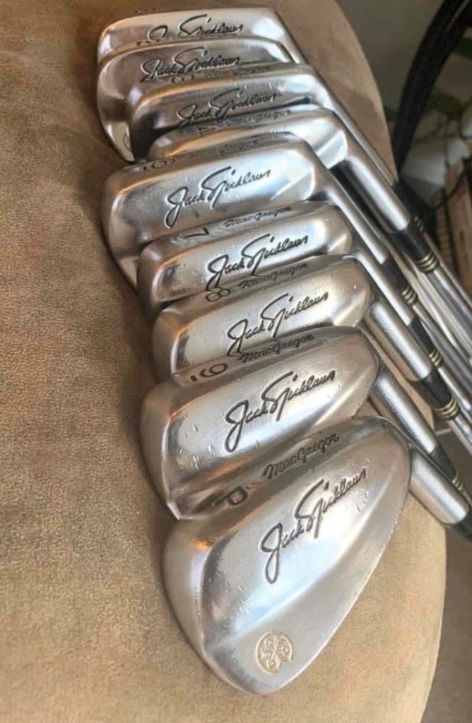 198384 MacGregor Muirfield custom iron set....130 SOLD For Sale