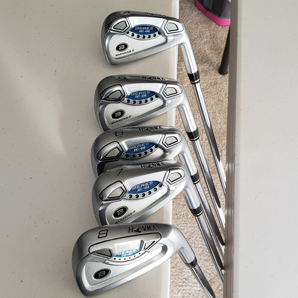 HONMA BERES IC-01 NIKE VR PRO BLADE Iron Sets +Mizuno Wedge