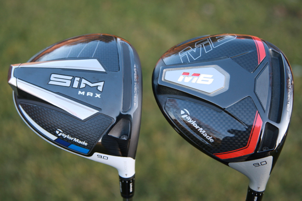 2020 TaylorMade SIM and SIM Max drivers (in hand photos, M5/M6 ...