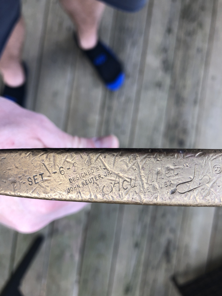 Engraved bullseye Putter Designed by John Rueter Jr Putters GolfWRX