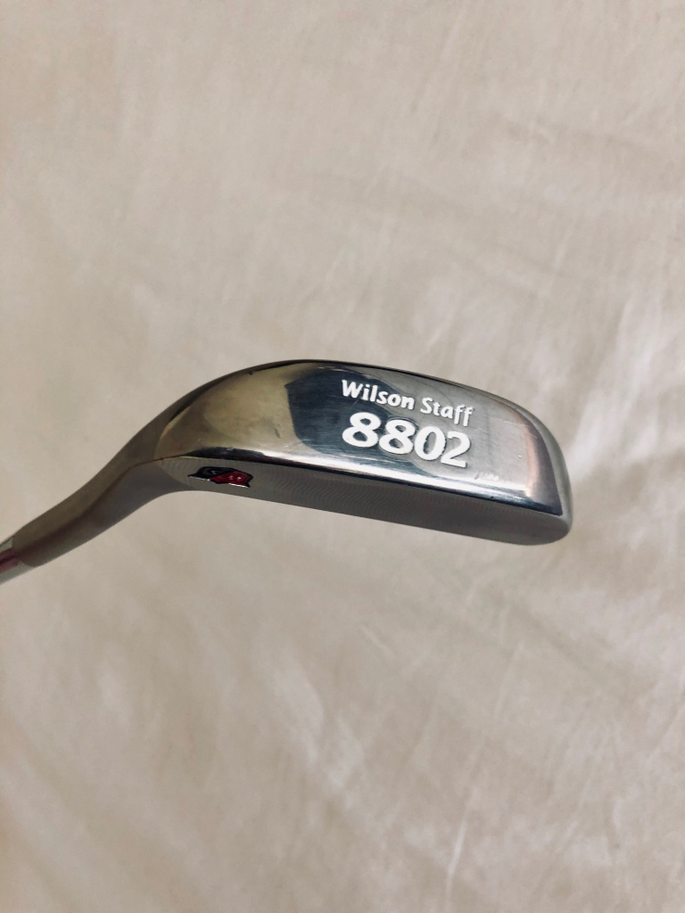 Wilson 8802 Putter (35" with New Lamkin Crossline Paddle Grip) For