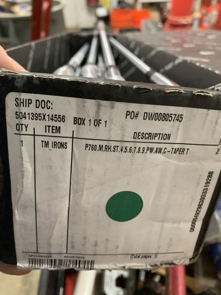 TaylorMade P760 Irons 4 Gap Wedge PRICE DROP 760 For Sale Archive