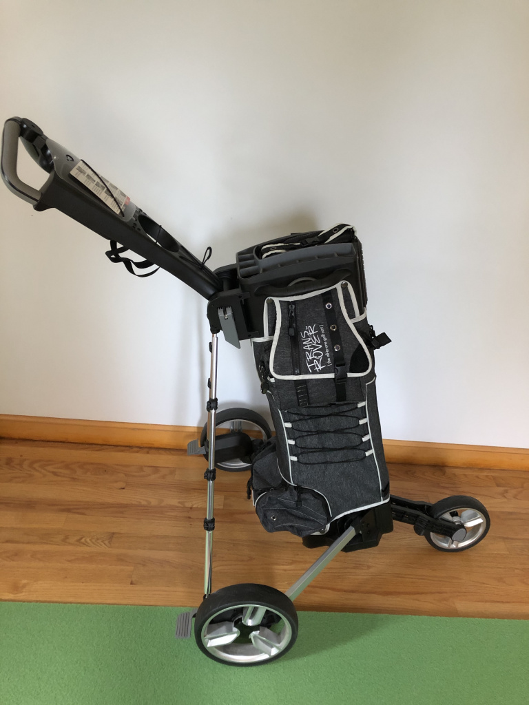 Transrover, Golf bag and Push Cart combination For Sale ArchiveFor
