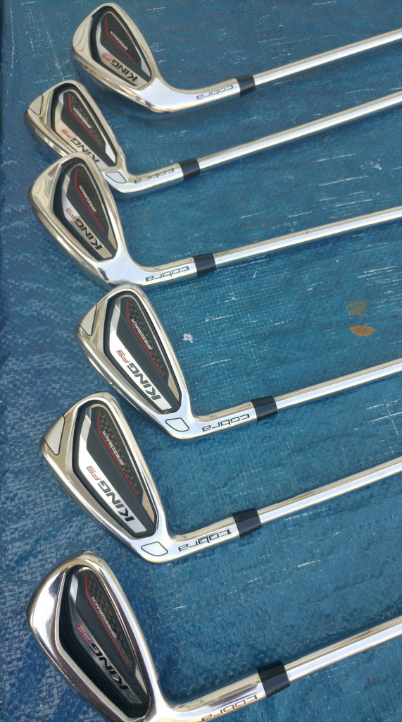 Cobra F9 Iron Set 5P 1" short For Sale ArchiveFor Feedback