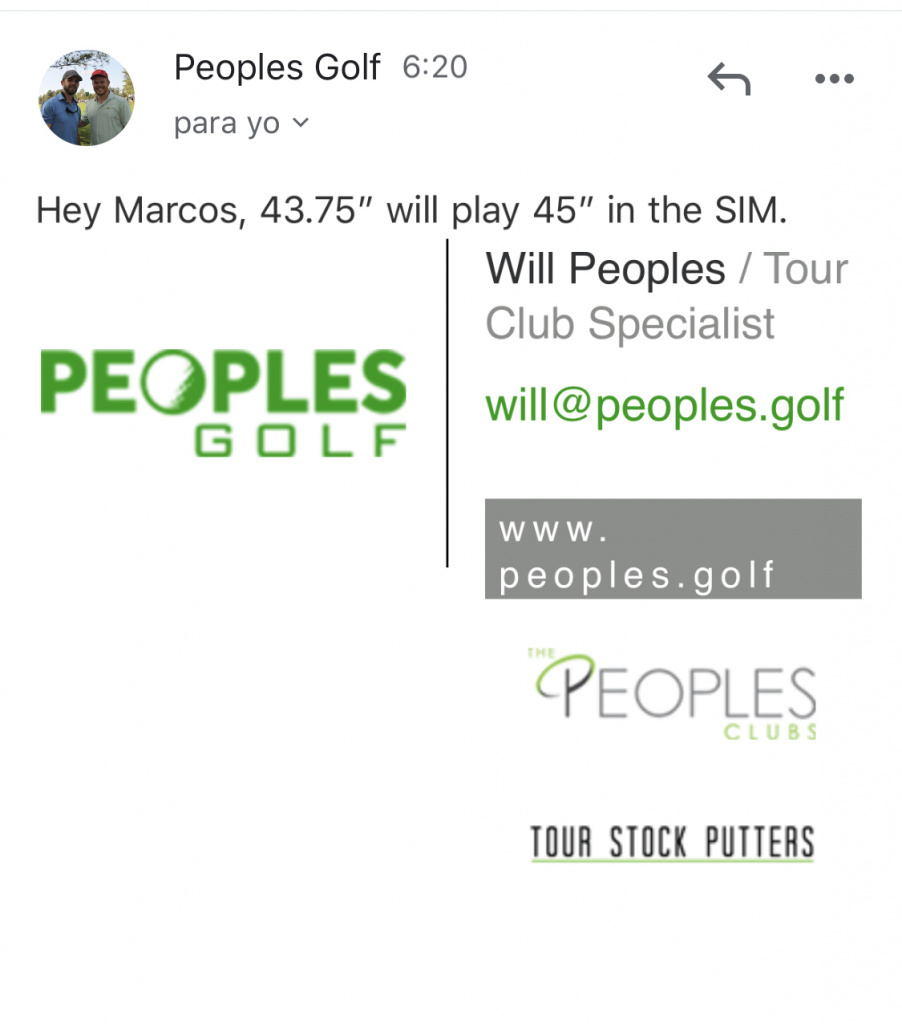 What shaft length for a 45" playing length SIM driver WRX Club Techs