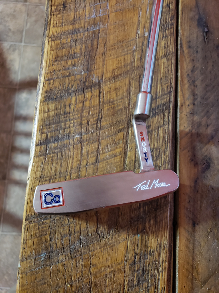 Tad moore putters Clearance