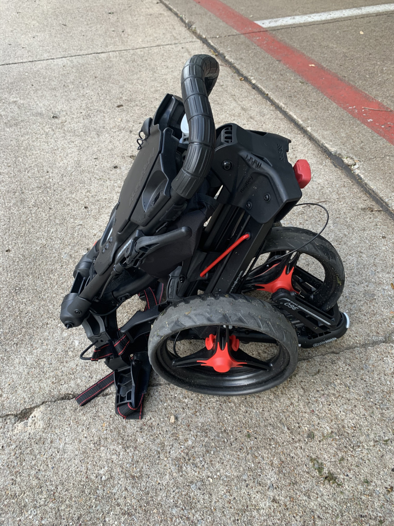 DFW Members Bag Boy Triswivel II Push Cart For Sale ArchiveFor