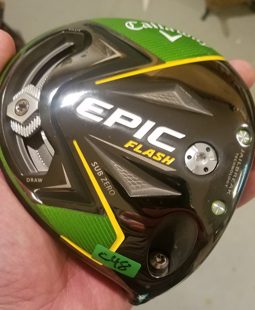 Callaway Epic Flash Sub Zero Driver 10,5° - Version Tour Issue #444989 - Neuf Pour Droitier