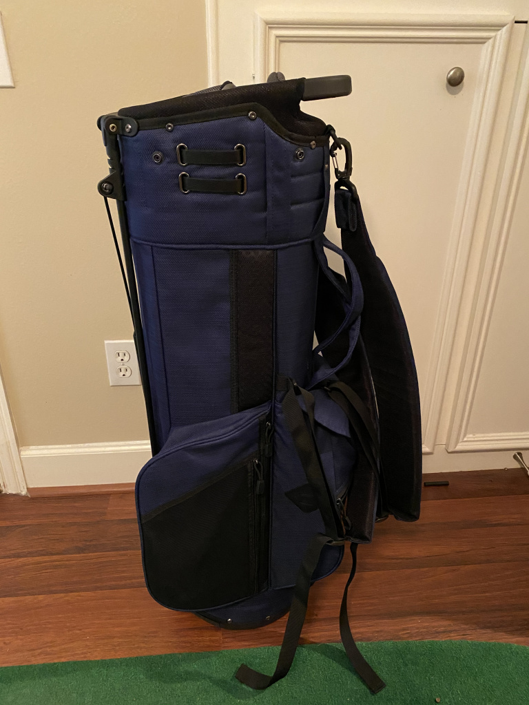 SOLD —Jones Utility Trouper Golf Stand Bag (.Navy) 160 — SOLD For