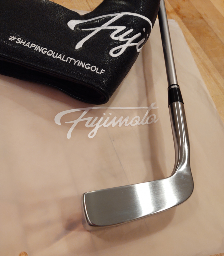 Forged Putter SOLD Hand-made Forged Fujimoto Flow Neck Forged Putter & Accra FXP ...