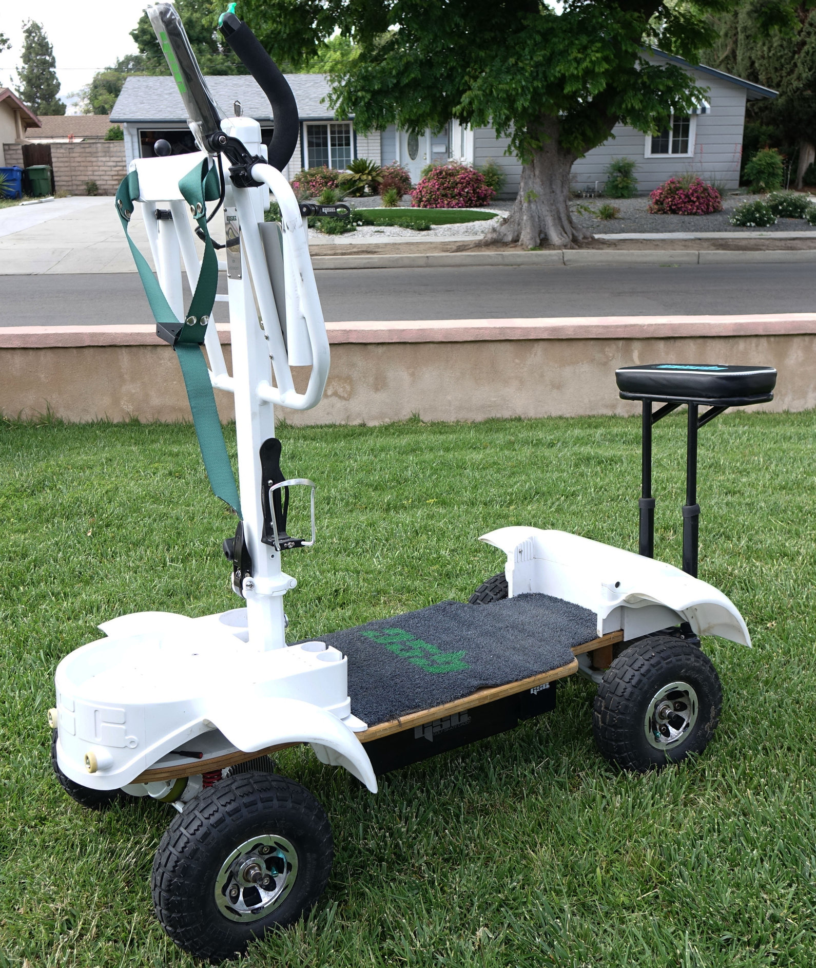 MAKE SOME OFFERS! Golf Skate Caddy Golfboard/ Cart + a set of Ping i500