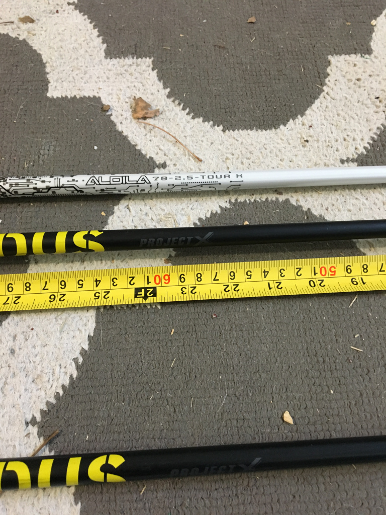 pxg driver shafts for sale