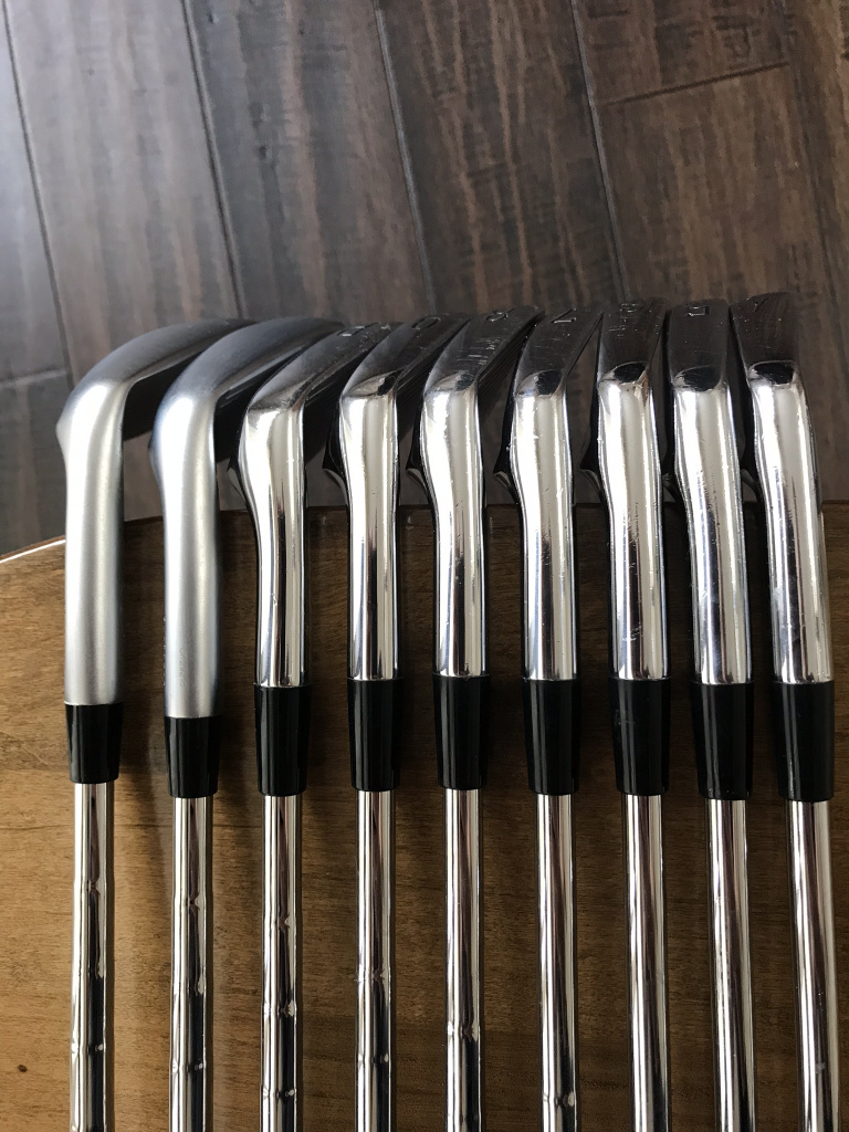 Beautiful Blades, Titleist 718 MB, Srixon, Titleist 915, PX LZ, Modus