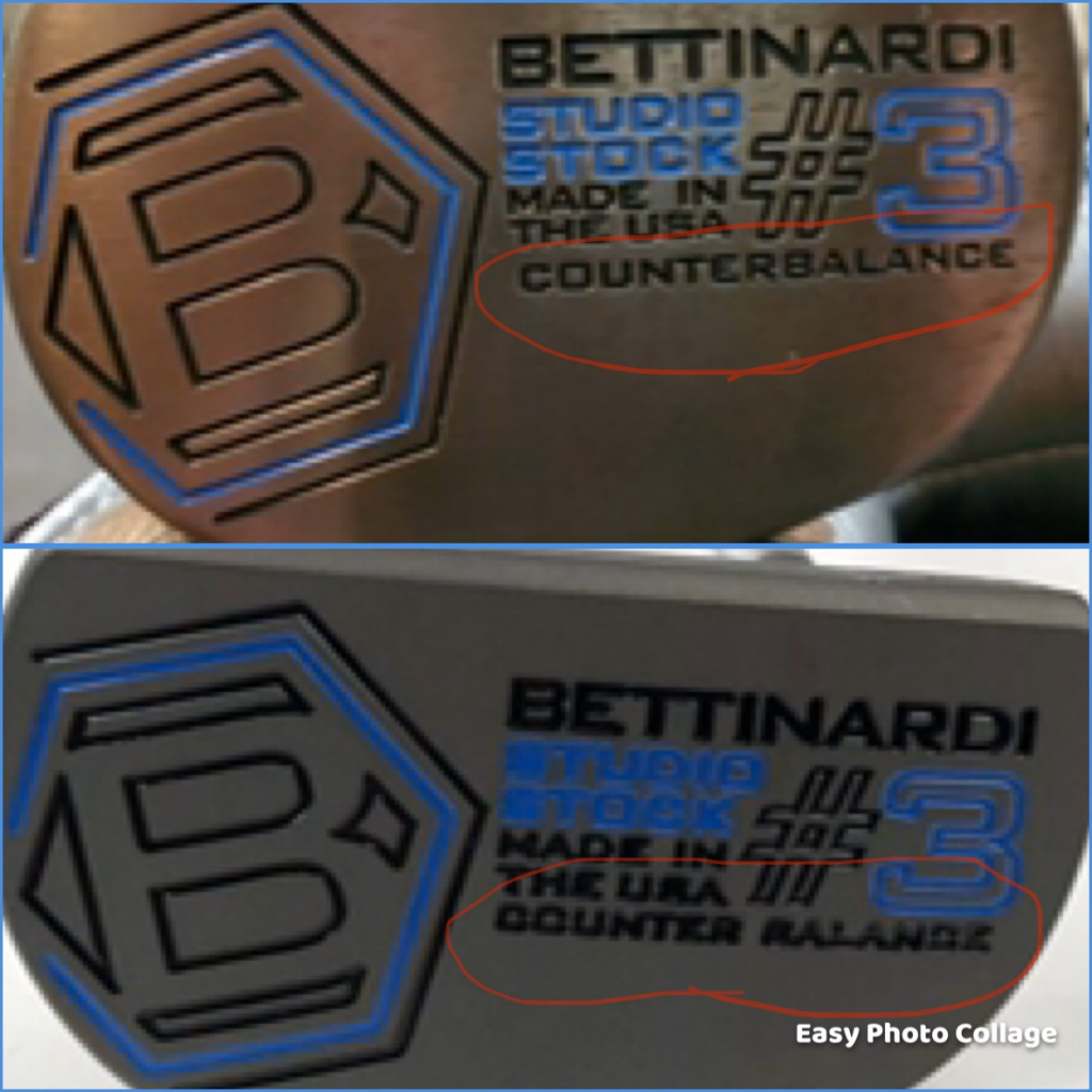 Fake bettinardi putters Clearance