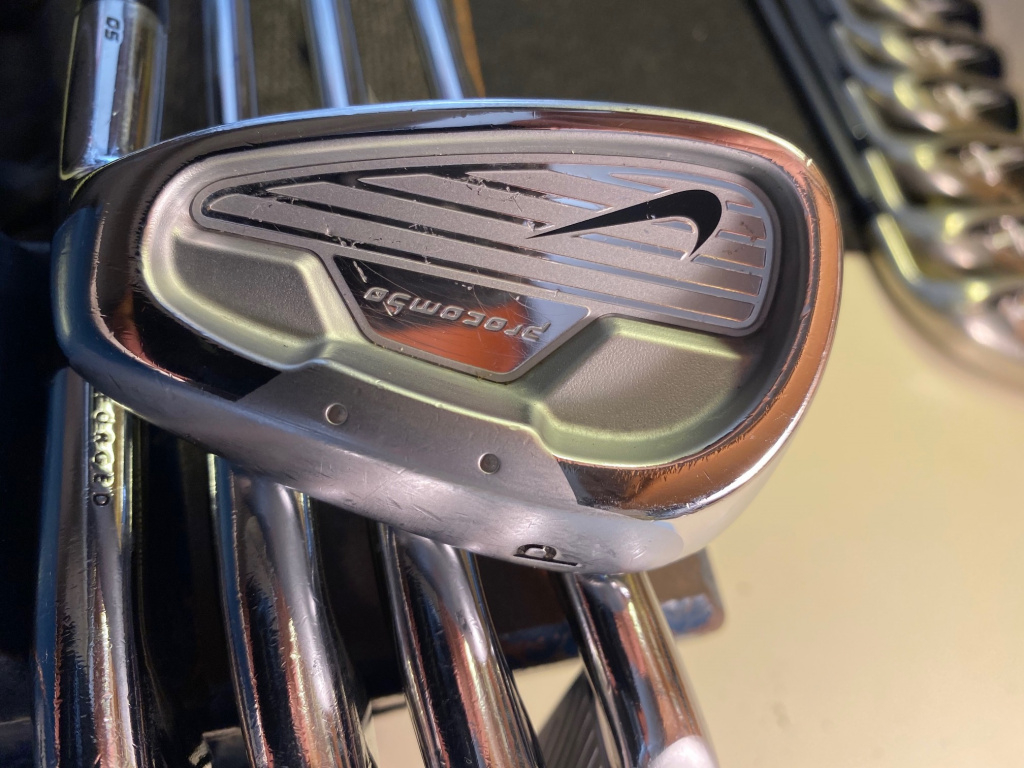 1. Nike Pro Combo OS 3PW w/ProjectX 5.5 shafts. 2. Rifle FCM 5.