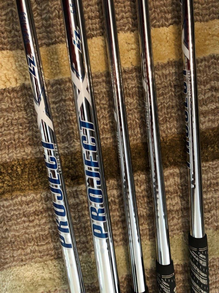 Project X LZ 5.5 Shafts; Scotty Cameron HC; Kuro Kage XD60 & Limited Ed