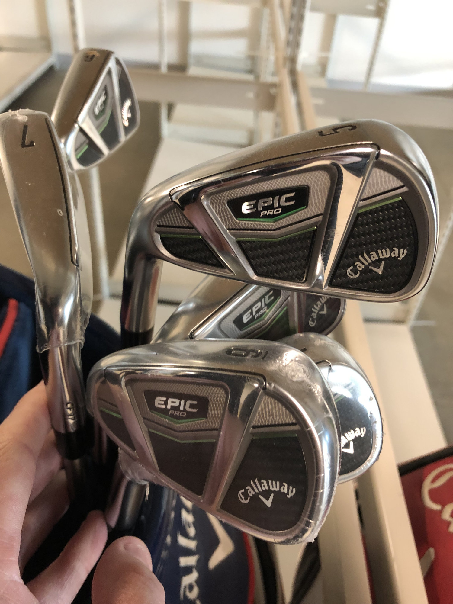 Tour Issue Callaway MB Raw irons Callaway epic pro ironsCallaway apex